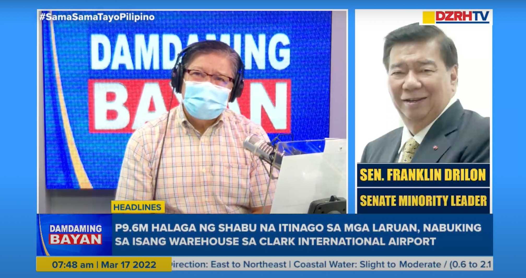 'Hindi kasama sa budget': Drilon pushes for suspension of excise tax