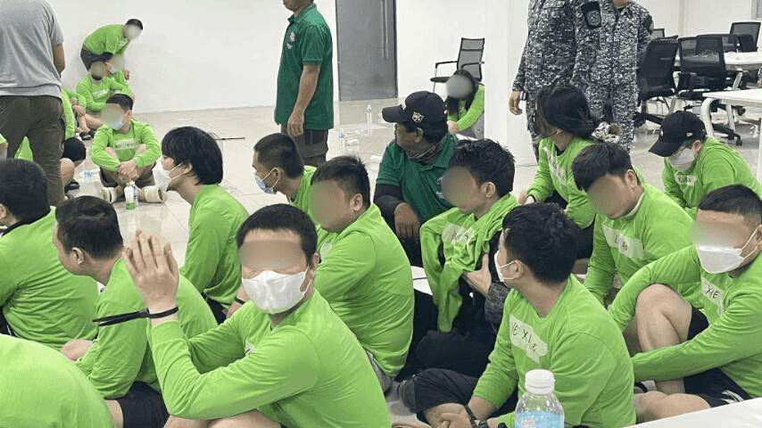 100 Chinese nationals allegedly involved in POGOs deported