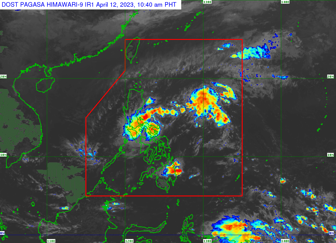 13 areas under Signal No. 1 as TD Amang maintains strength