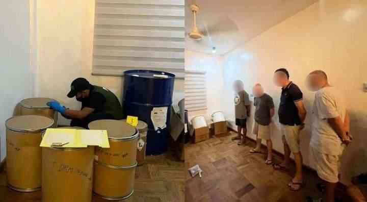 5 arrested including foreign nationals in Las Pinas ‘shabu lab’ raid
