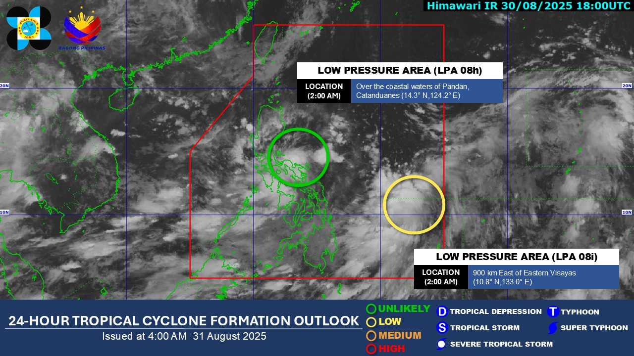2 LPAs being monitored inside PAR