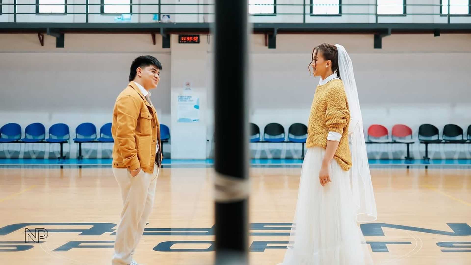 ‘2 months to go’: Bugoy Cariño, EJ Laure share their volleyball-themed pre-wedding photos