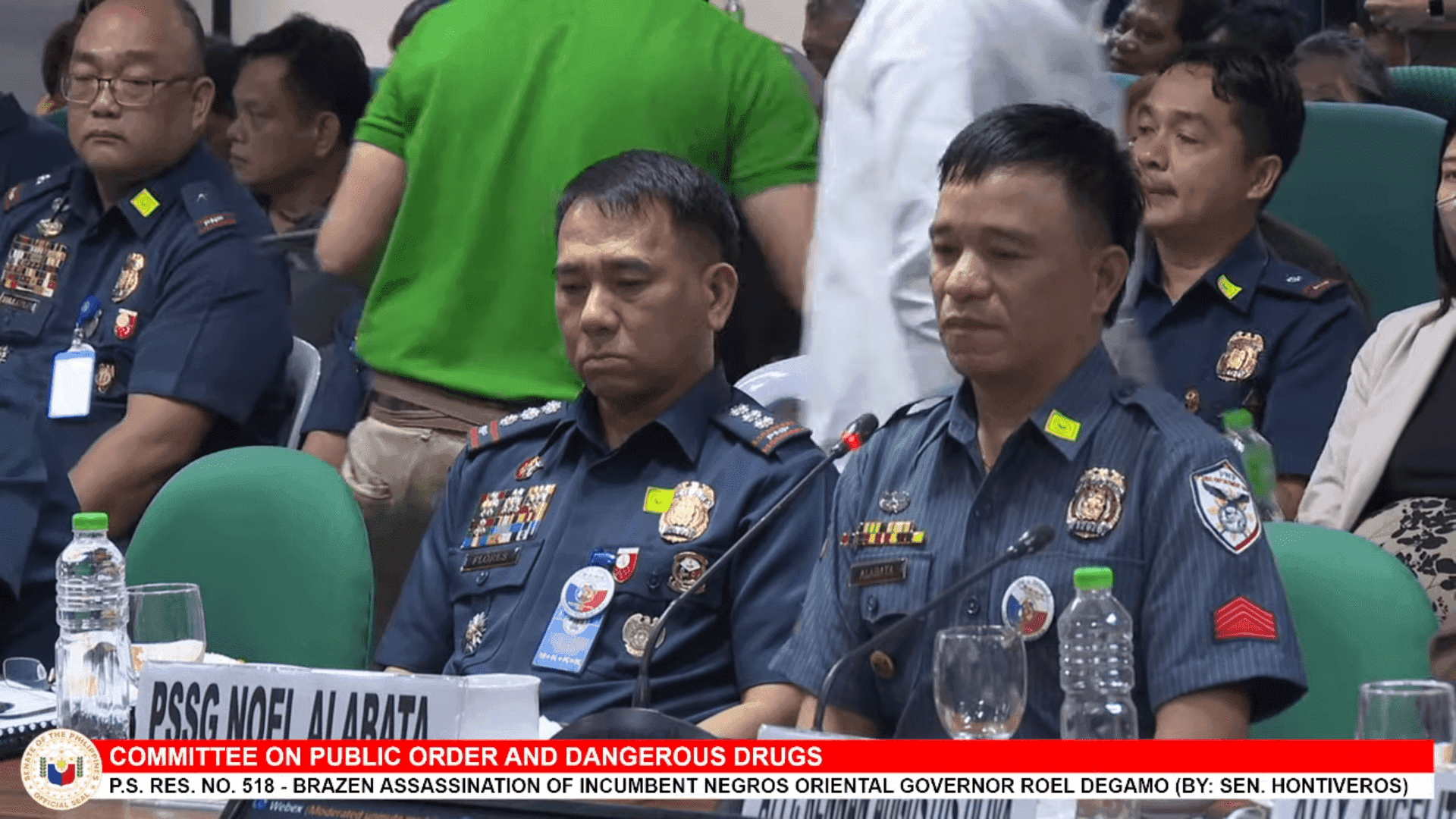 Senate panel cite two police officers for contempt