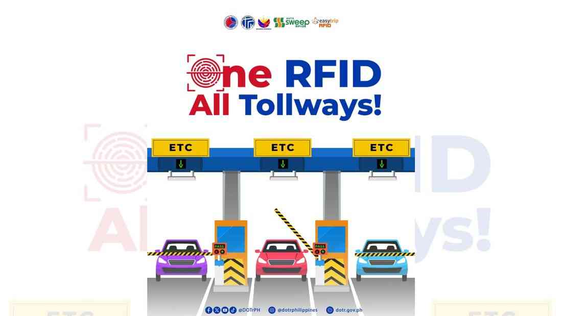 ‘One RFID, All Tollways’: Motorists to enjoy seamless travel across expressways