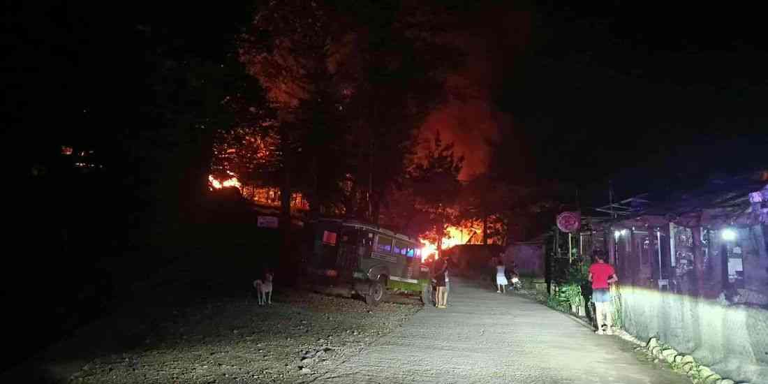 Security guard dead, one injured in shooting, fire incident in Itogon, Benguet