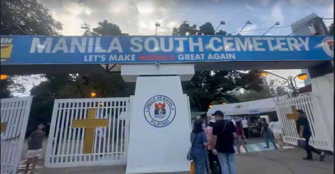 Manila South Cemetery deploys drones to monitor crowd, boost security for Undas 2025