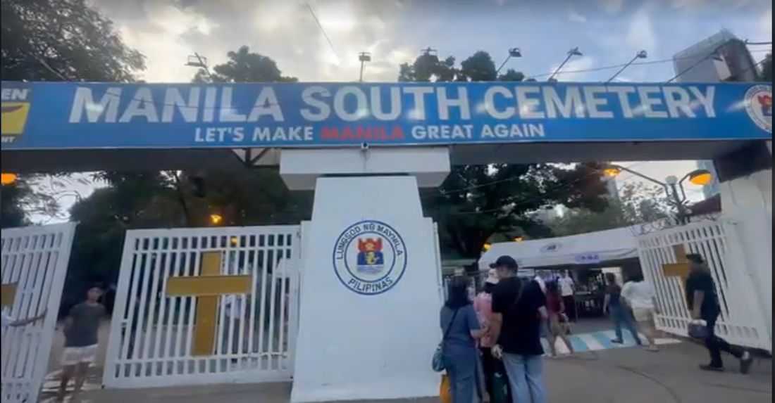Manila South Cemetery deploys drones to monitor crowd, boost security for Undas 2025
