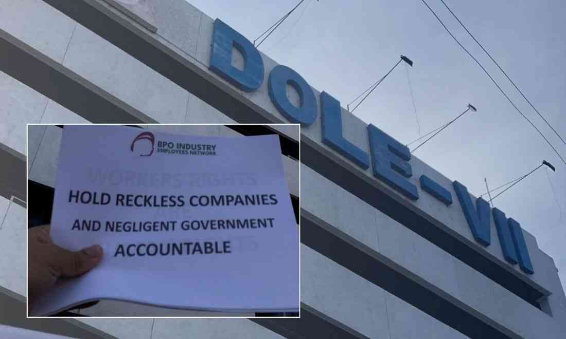 Cebu BPO workers file complaints vs. firms for violating labor and occupational safety laws after deadly quake