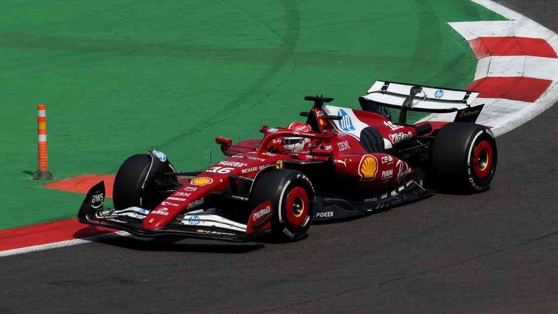 Motor racing: Verstappen back on top in Mexico City GP practice