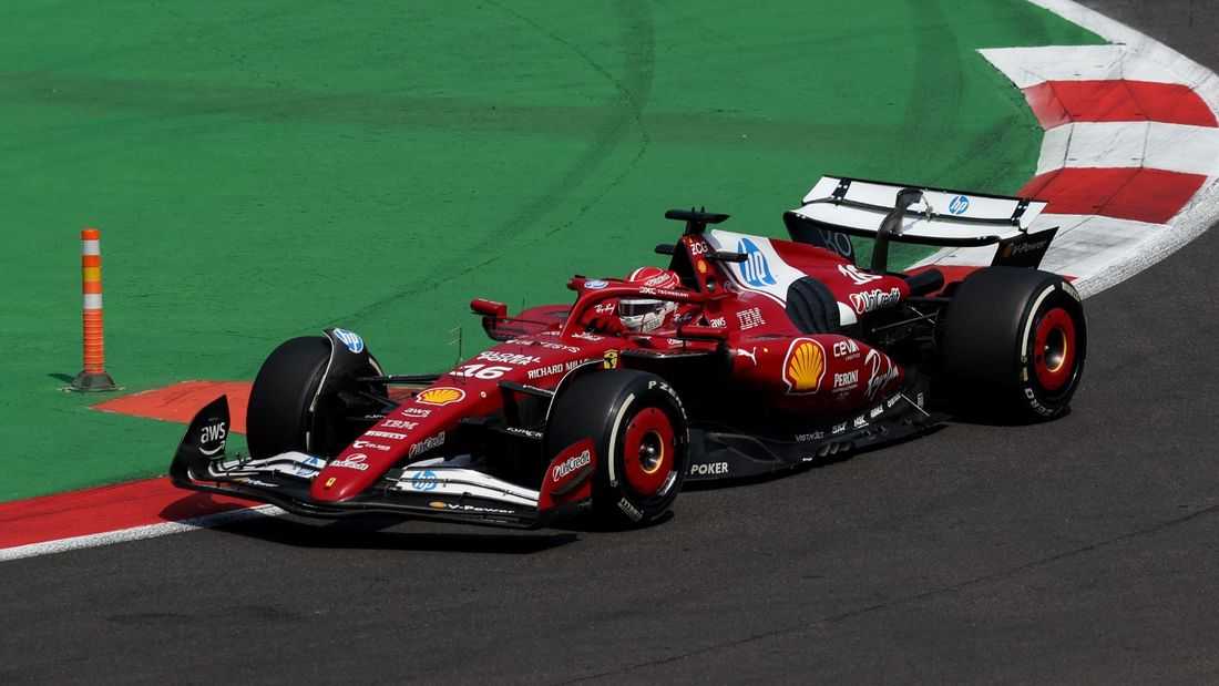 Motor racing: Verstappen back on top in Mexico City GP practice