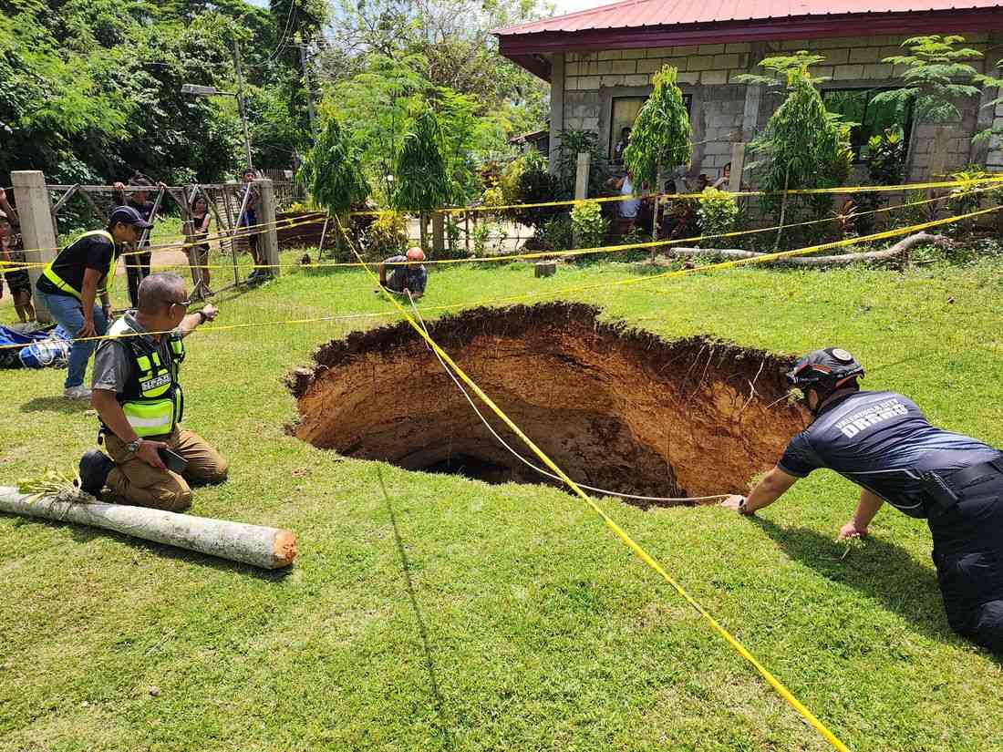 DOST cites limestone composition behind Cebu sinkholes after powerful earthquake