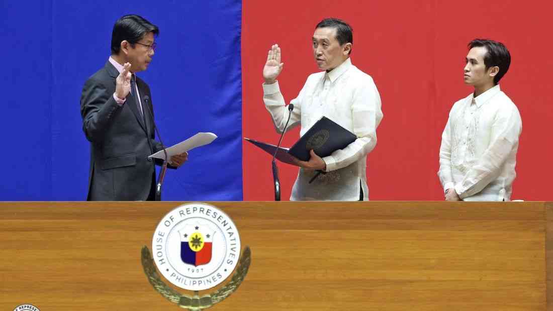 Duterte Youth Party-list replacements take oath before 20th Congress