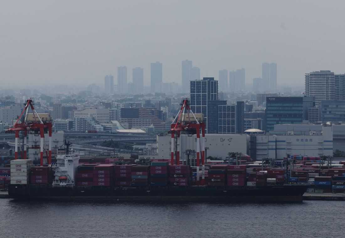 Japan's exports snap four-month slump as weak yen offsets US tariff hit
