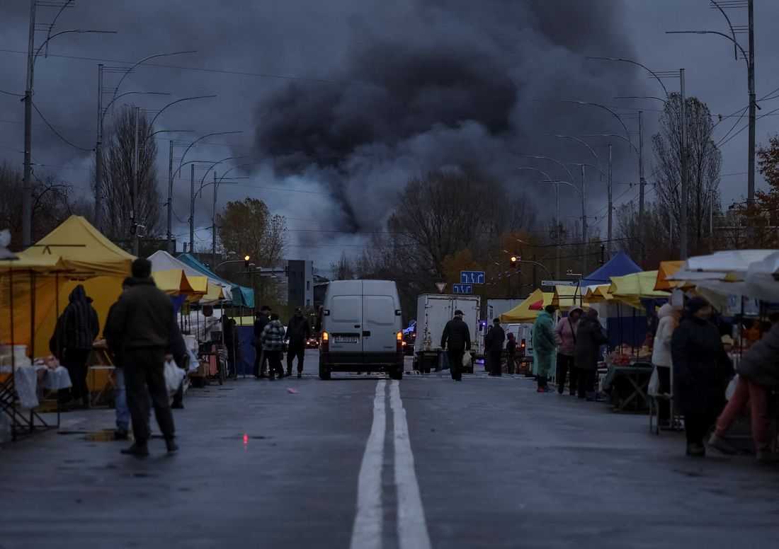 Four children among 14 injured in Russia's air attack on Kyiv, Ukraine says
