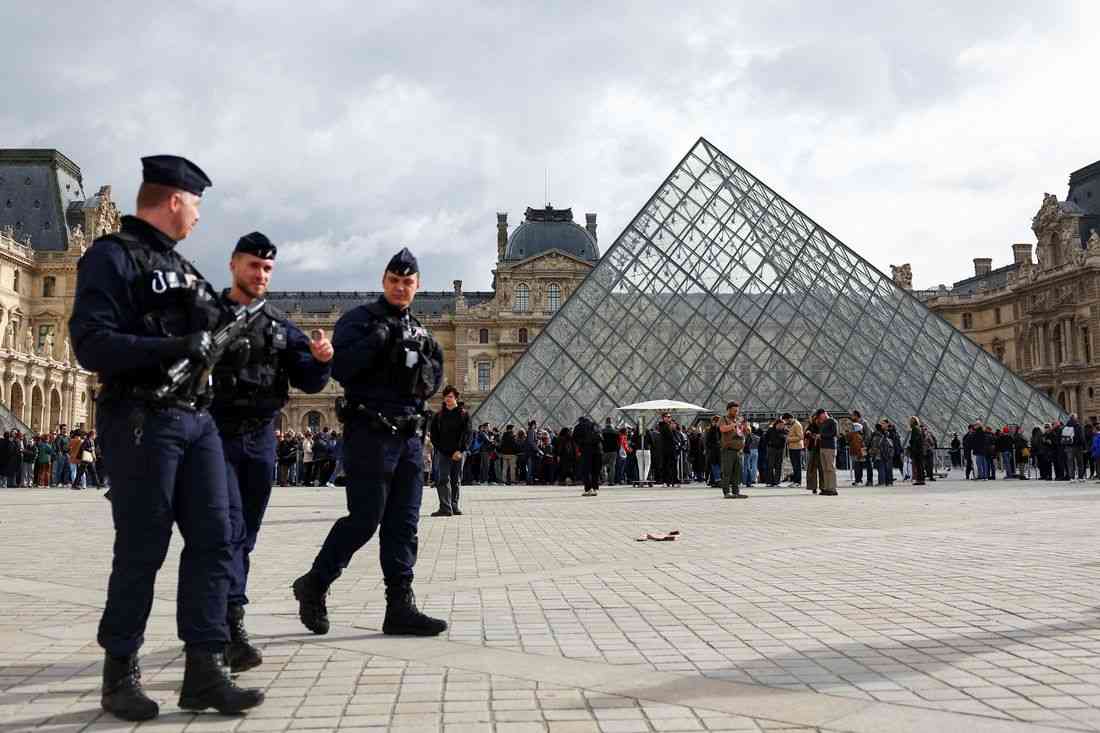 French police make more arrests in Louvre heist investigation