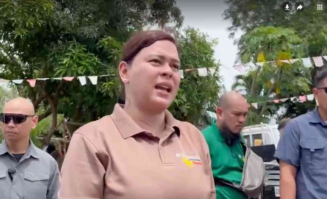 VP Sara Duterte visits wake of quake victims in Cebu; vows aid for affected families, communities