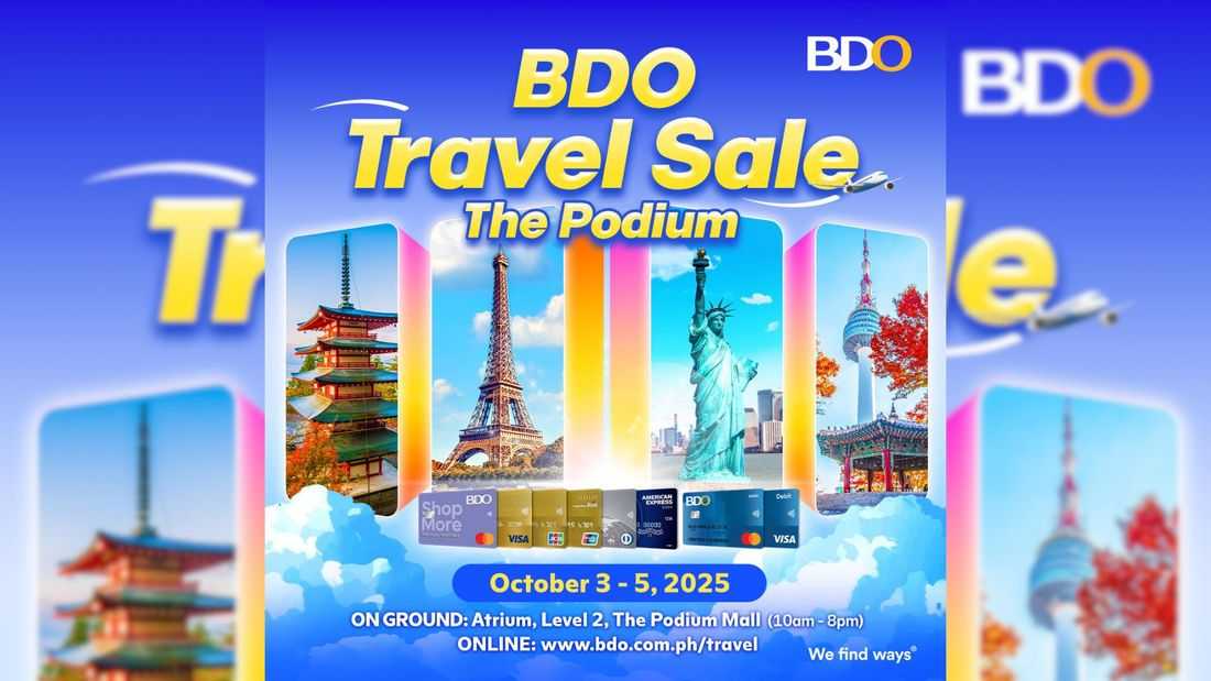 Nothing beats a BDO Travel Sale Holiday!