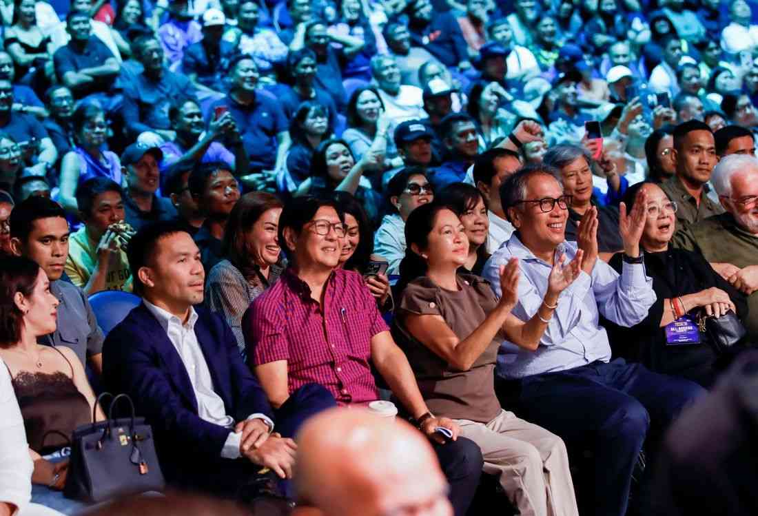 PBBM, First Lady joins 50th ‘Thrilla in Manila’ celebration fight