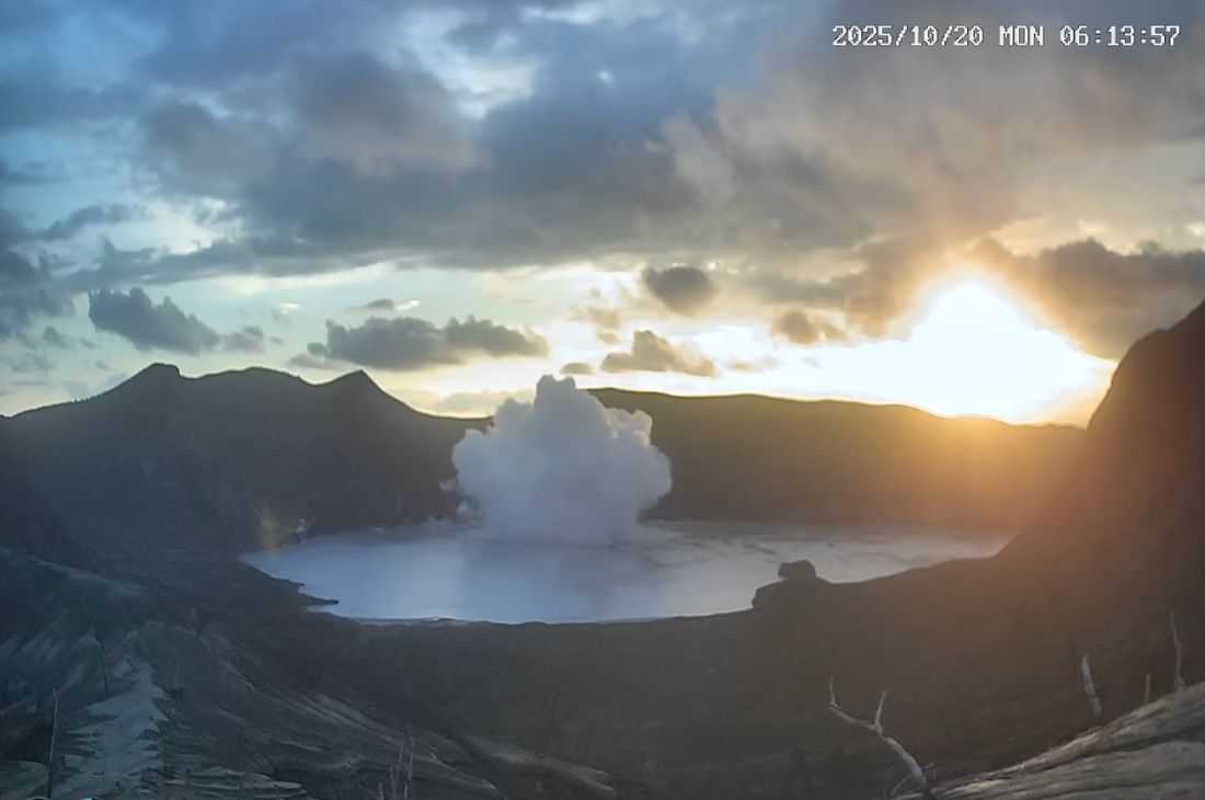 Phivolcs reports minor eruption at Taal Volcano