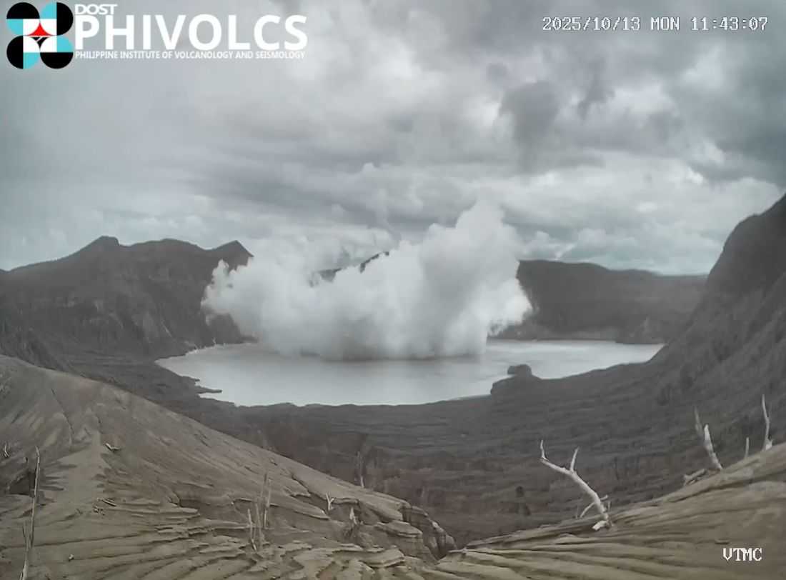 Minor phreatic eruption occurs at Taal Volcano; Alert Level 1 maintained