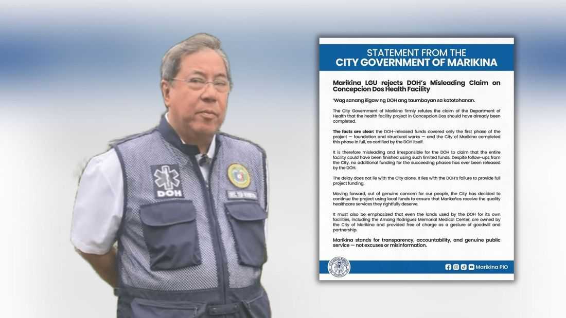 Marikina LGU denies ‘ghost facility’ remark over unfinished health facility