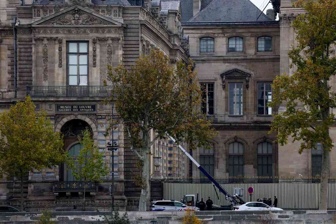 Thieves rob priceless jewels from Paris' Louvre in brazen heist