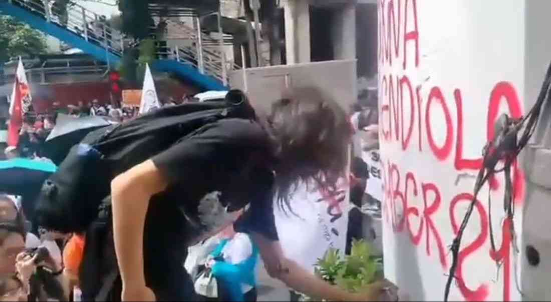 Man arrested for vandalism amid rally in Manila