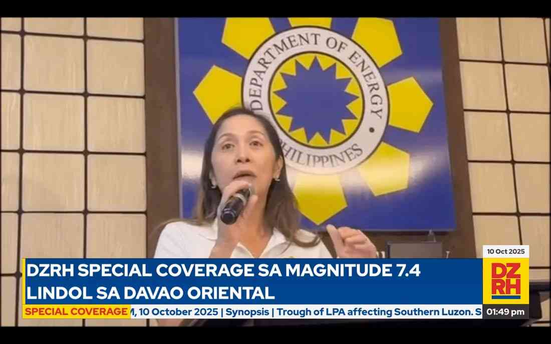 Power restoration underway after 7.4 magnitude quake hits Davao Oriental - DOE