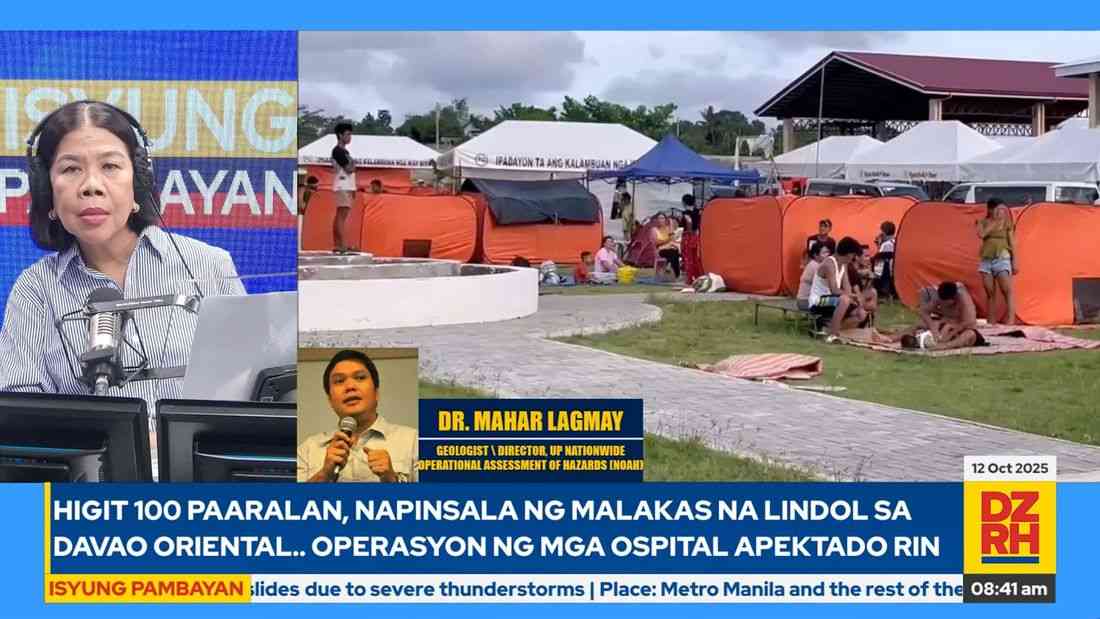 Geologist calls for stronger preparedness and safer structures after series of strong quakes in Visayas, Mindanao