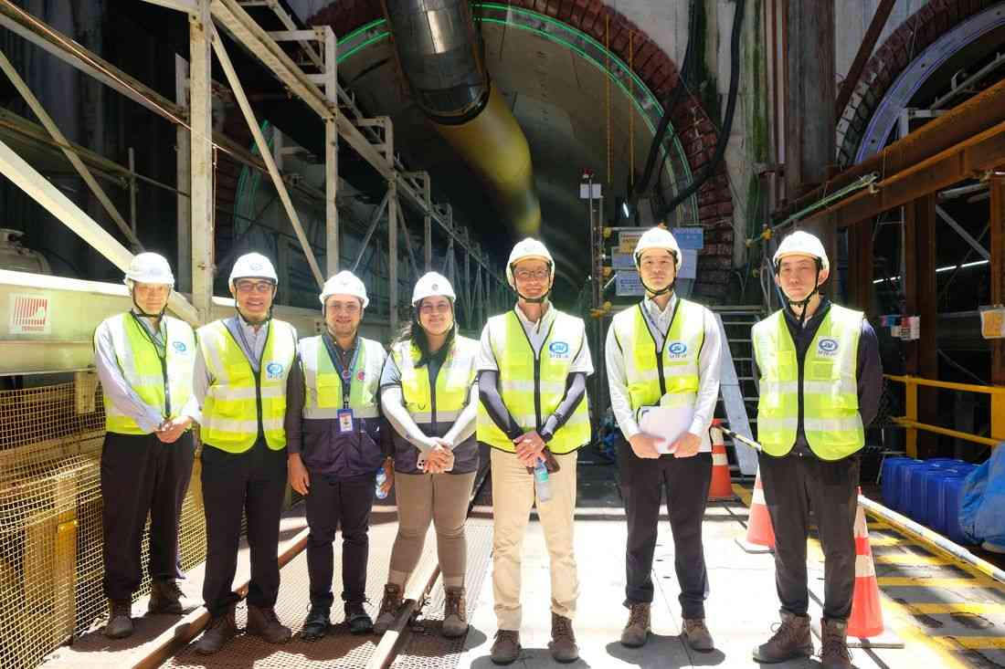 DOTr praises Japanese contractors for flood control measures in subway project