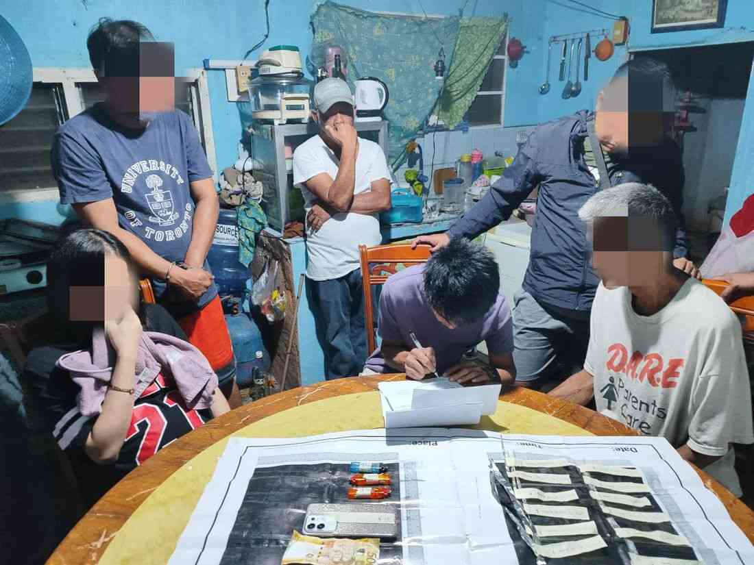 8-month-pregnant woman among 4 arrested in drug buy-bust operation in Orion, Bataan