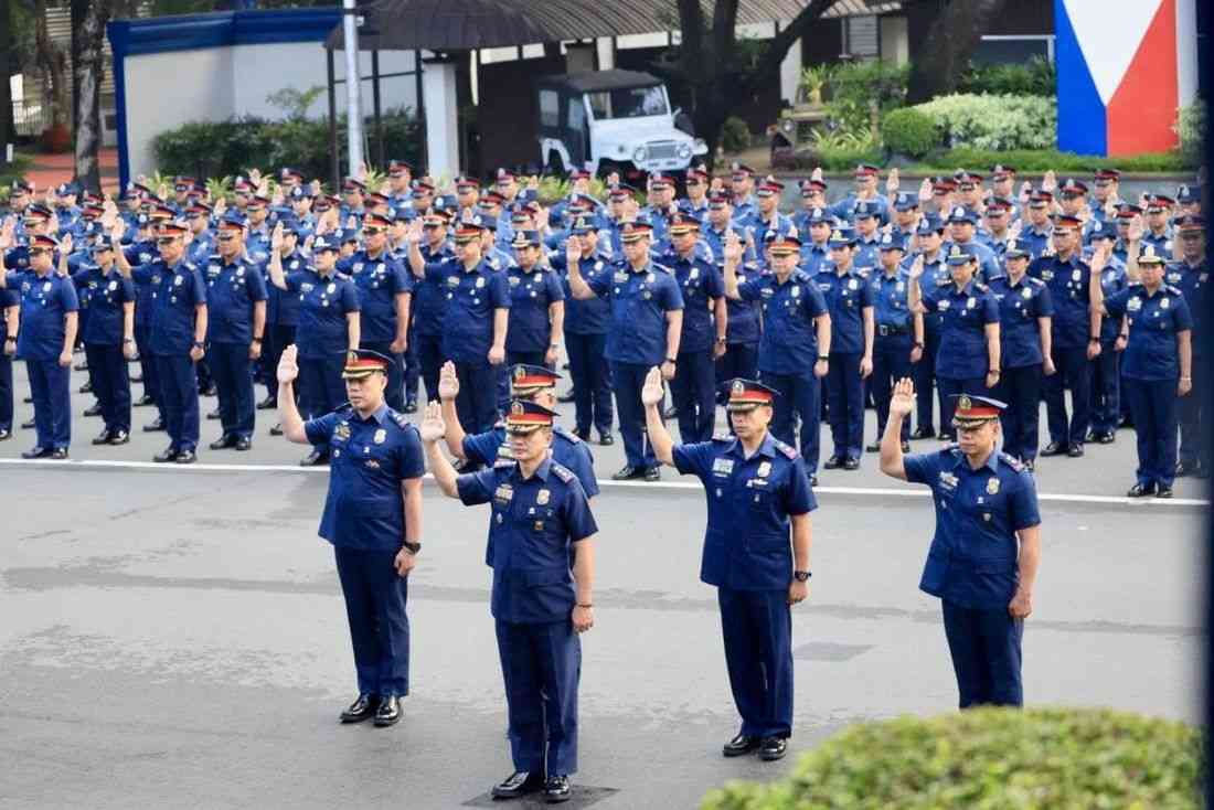 PNP stands firm behind Marcos, no plans for loyalty check