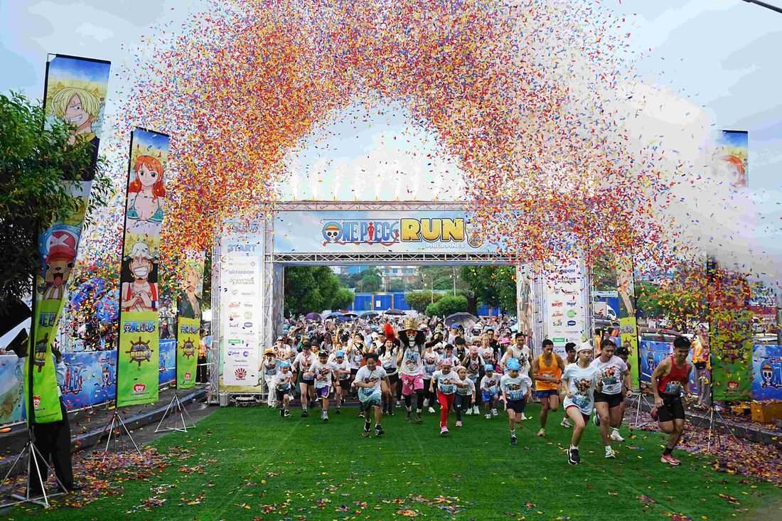 8k runners join One Piece Run 2025