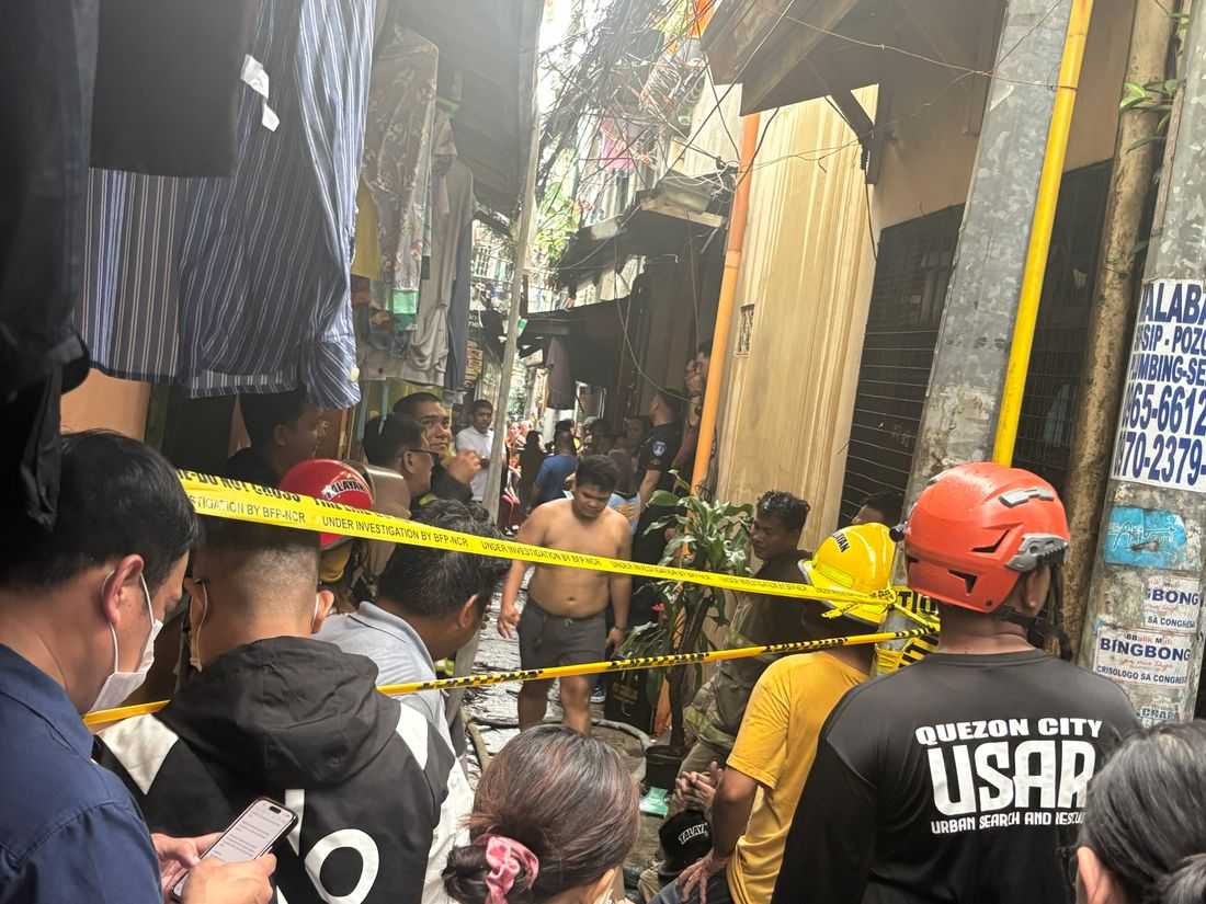 Three children dead in Quezon City fire