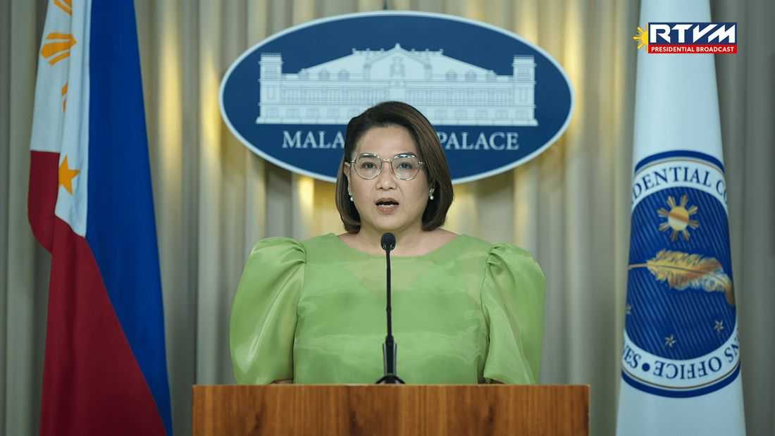 ‘Stop baseless insinuations’: Palace slams Imee Marcos over ‘First Lady Reject’ remark