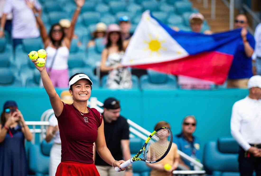 Alex Eala climbs to World No. 54, marks career-high in WTA tour