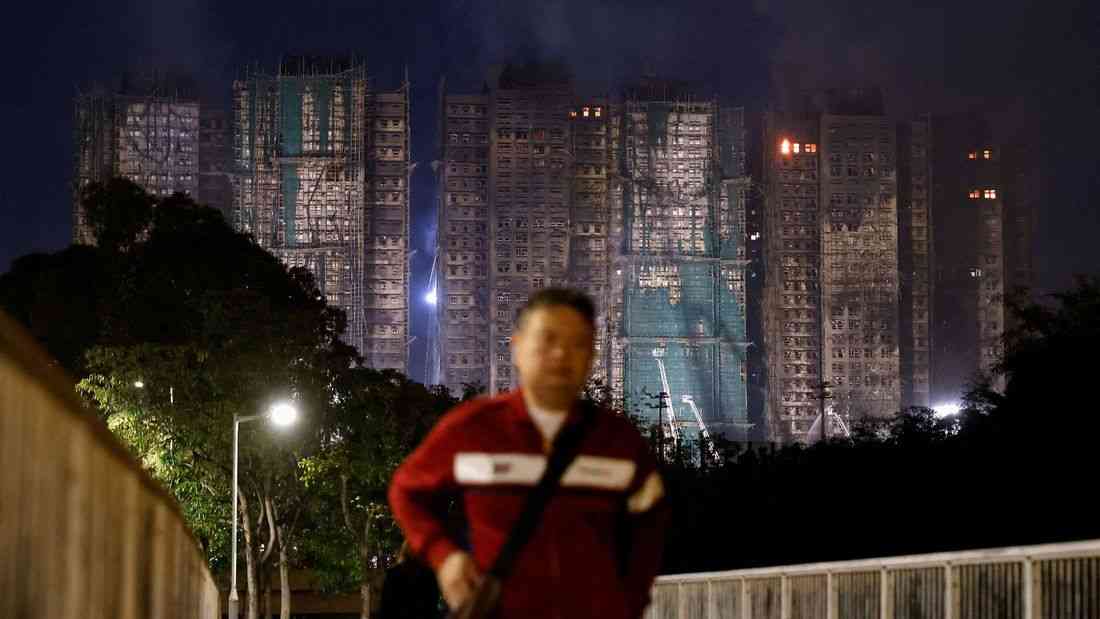 Hong Kong nears end of search and rescue mission as tower fire toll rises to 94