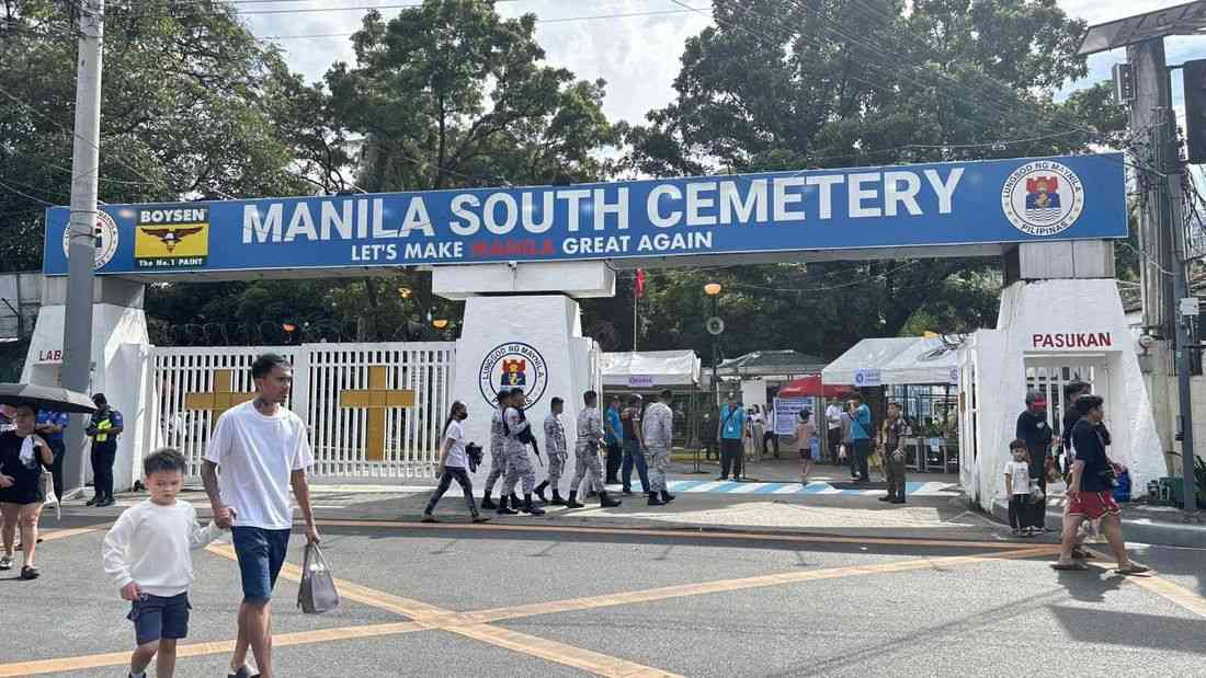 Manila South Cemetery installs emergency exit