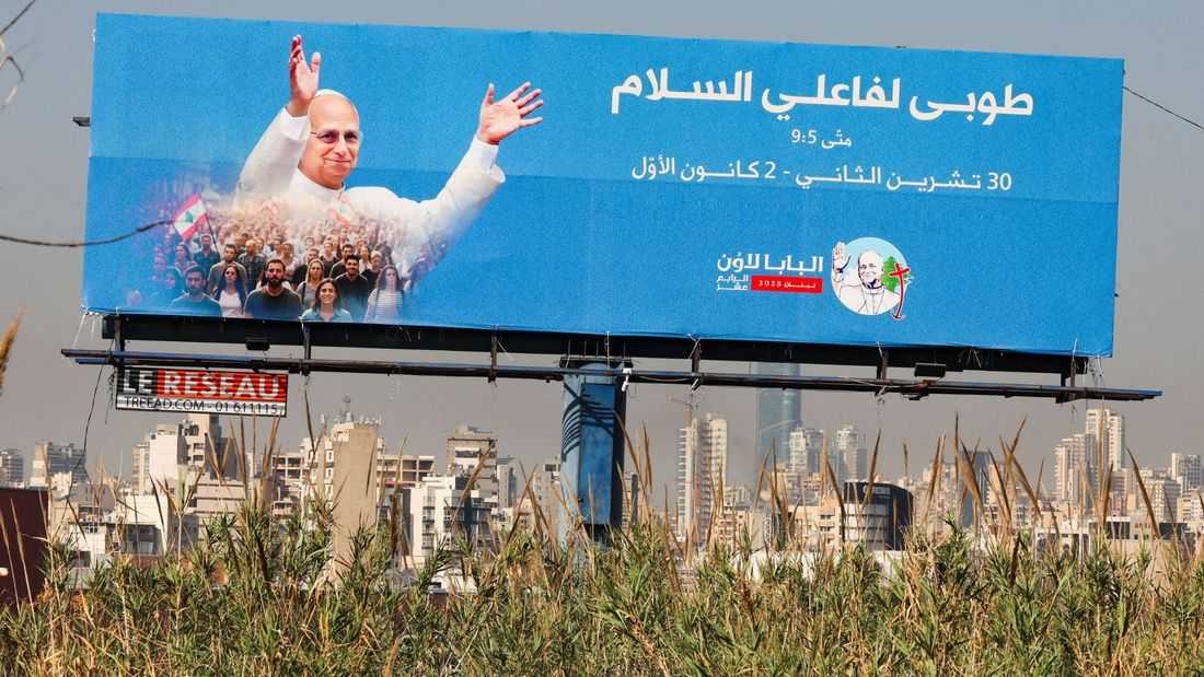 Pope Leo taking peace message to Lebanon, target of Israeli strikes
