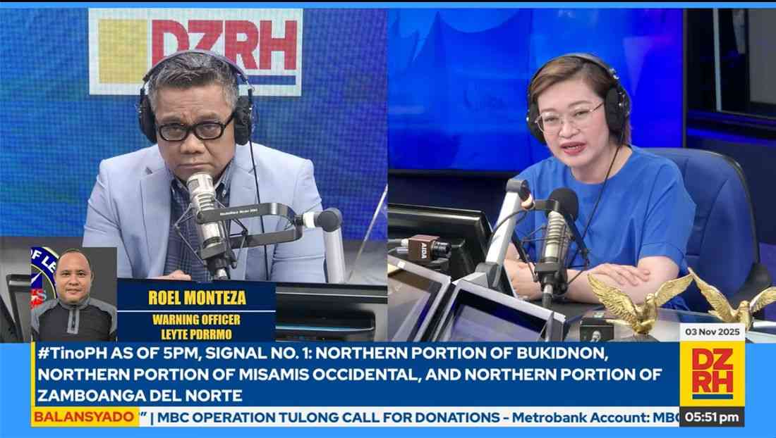 EXCLUSIVE: Leyte prepared for Typhoon #TinoPH