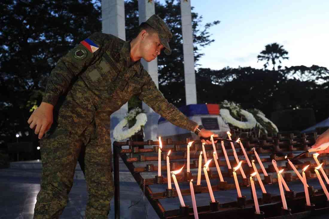 Philippine Army honors fallen military and heroes at the Libingan ng mga Bayani