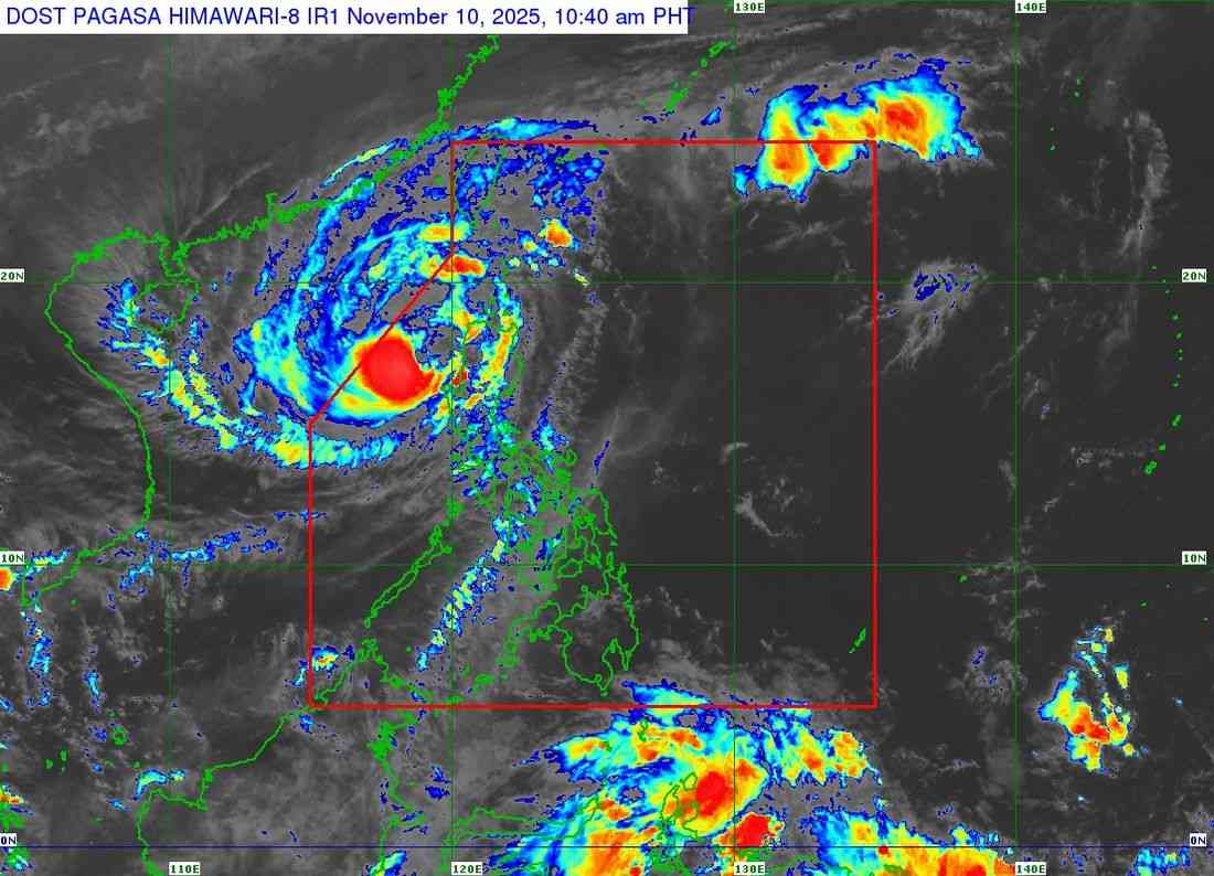 Typhoon Uwan weakens further, 3 areas still under Signal No. 3