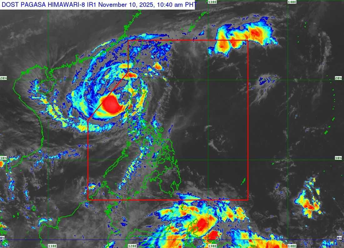 Typhoon Uwan weakens further, 3 areas still under Signal No. 3