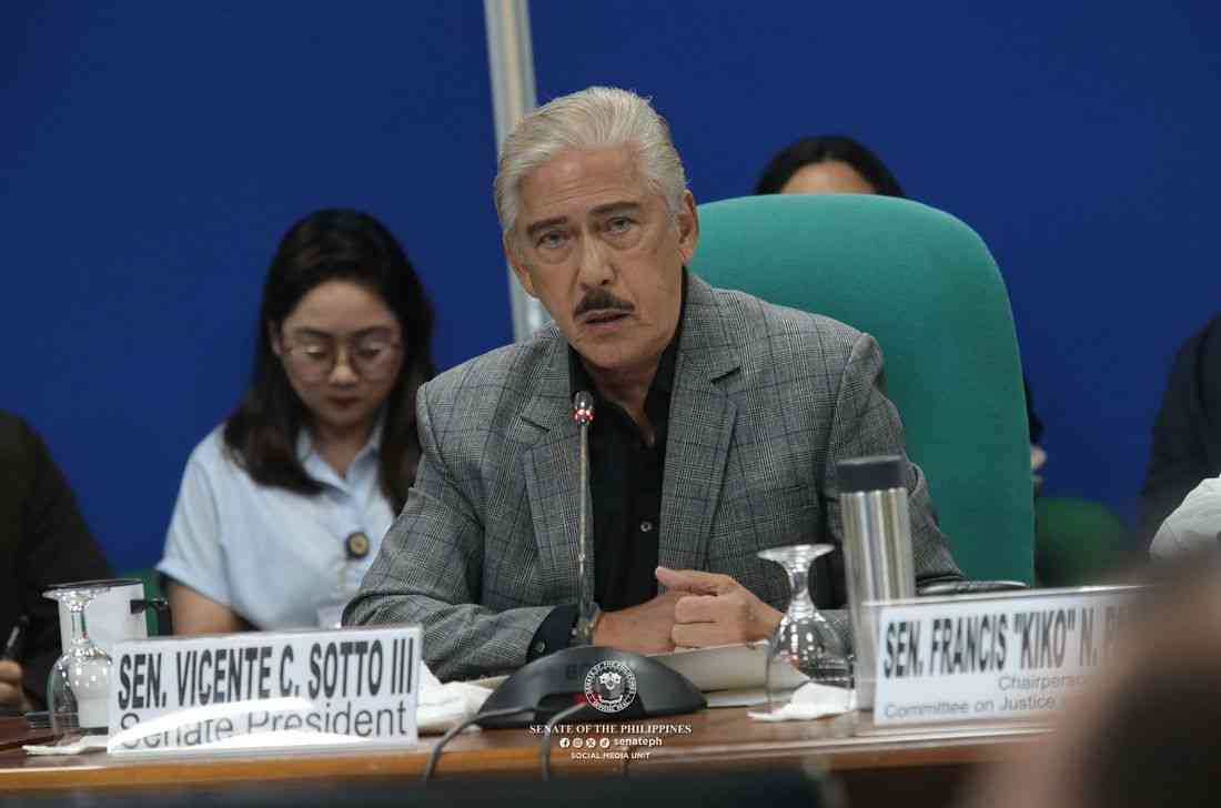 Sotto: We cannot allow any senator to be arrested in the Senate premises