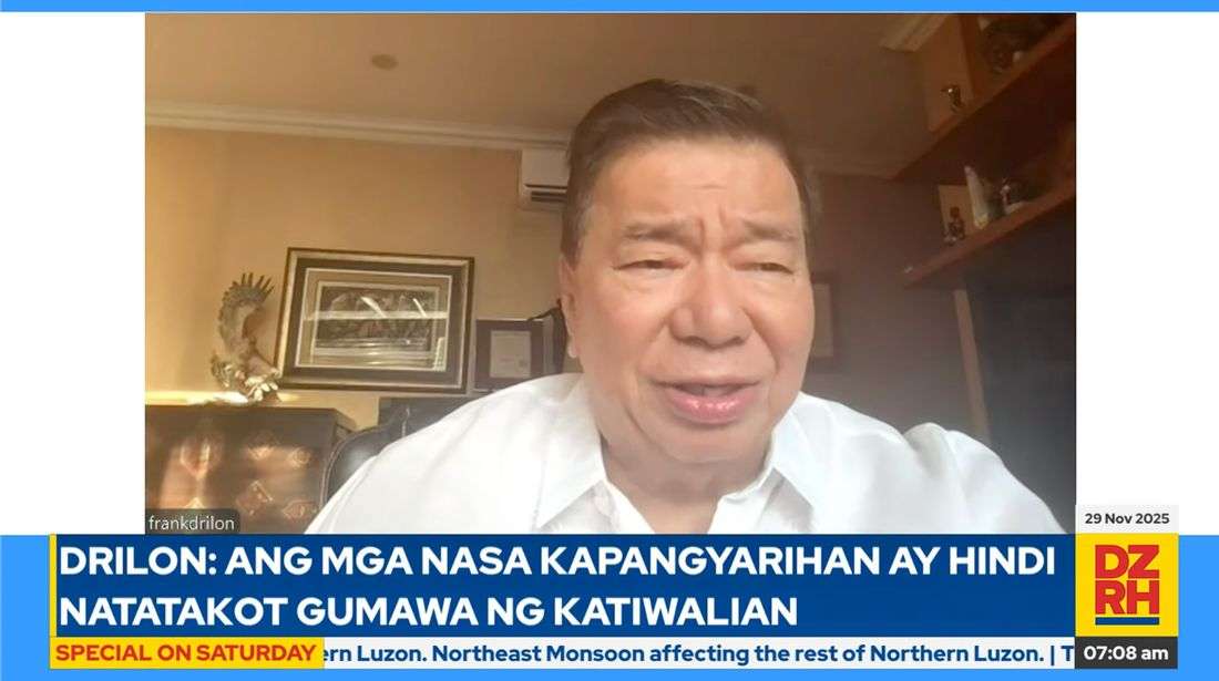 Drilon says “culture of impunity” behind massive corruption