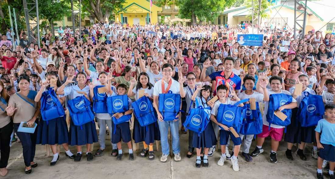 Rep. Leviste gives educational aid to 150,000 students; calls for expanded gov’t support