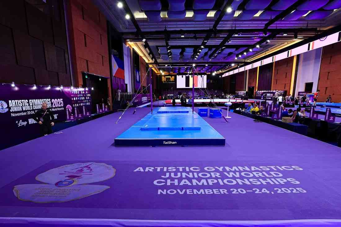 74 countries converge in Manila for World Junior Gymnastics championships