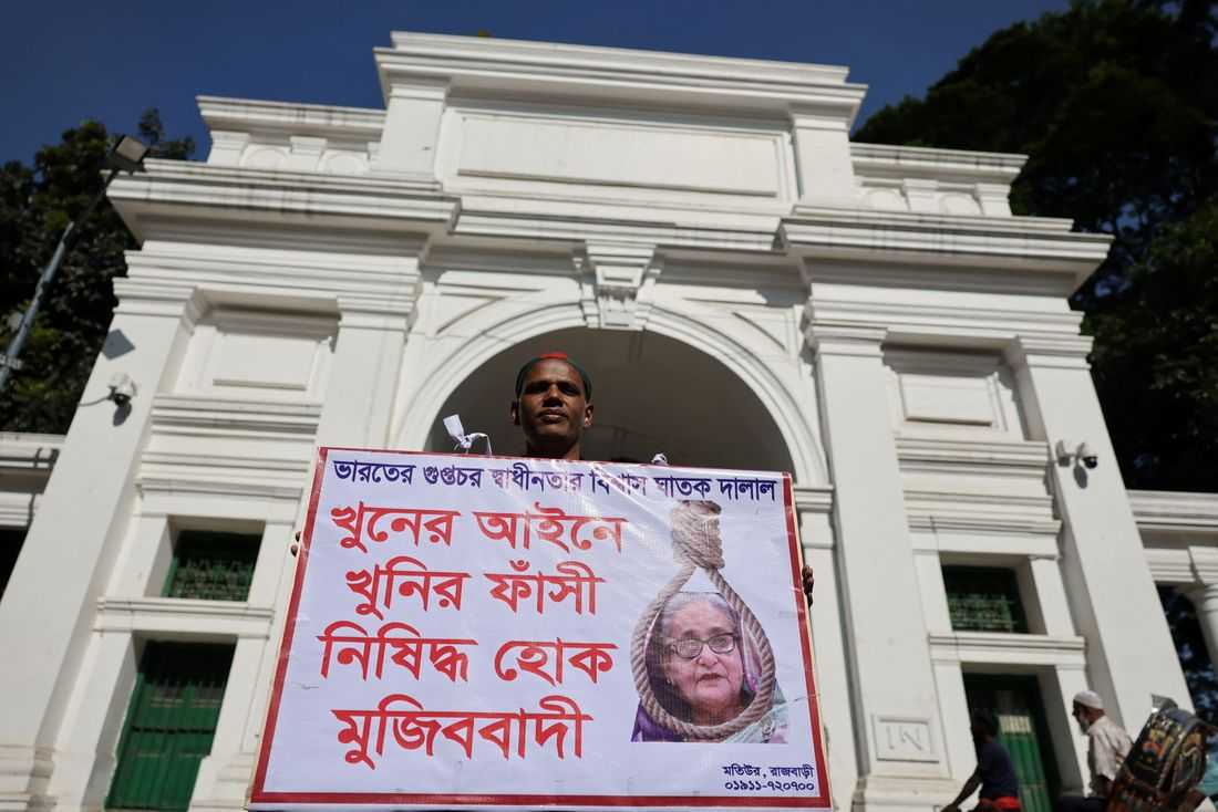 Ahead of Hasina court verdict, son warns of Bangladesh violence if party ban stays