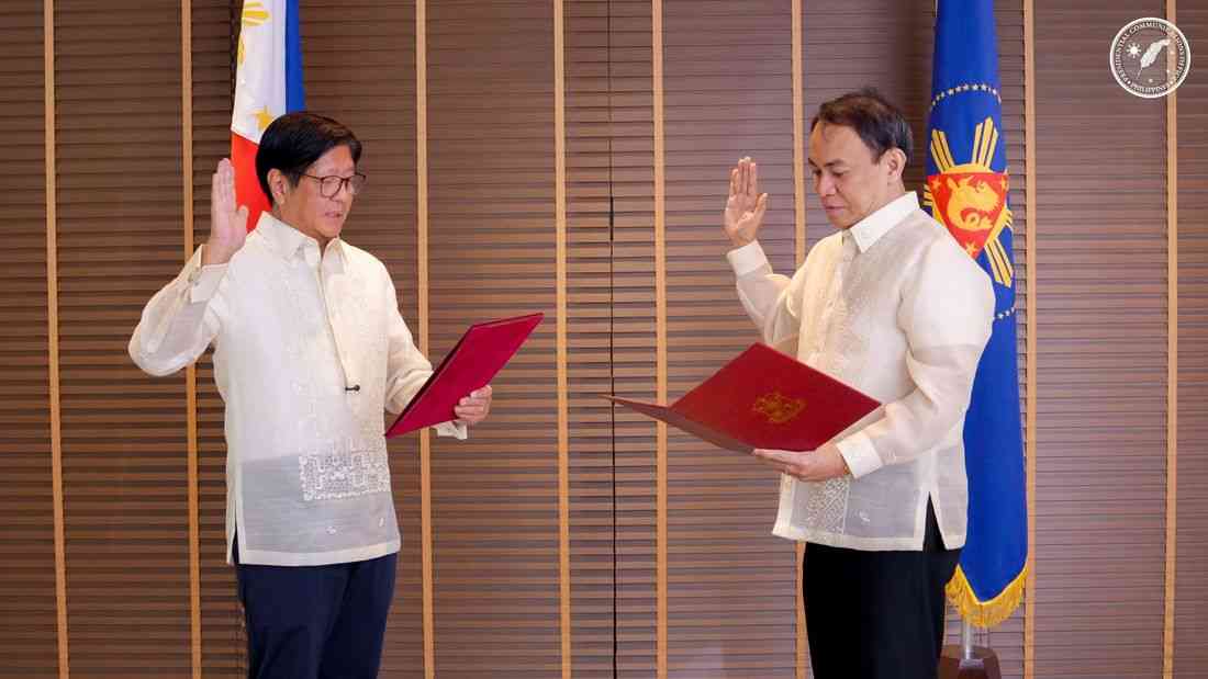 Fredderick Vida takes oath as acting DOJ secretary