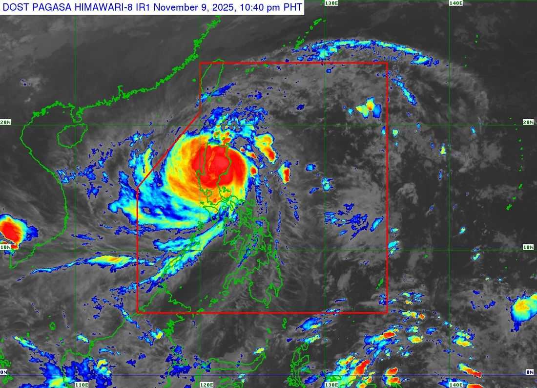 Super Typhoon #UwanPH batters Luzon; 4 areas under Signal No. 5